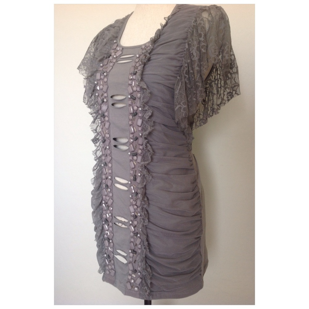 Lace Embedded Top - image 8